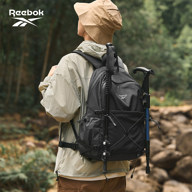 Outdoor Camping Hiking - กระเป๋าเป้สะพายหลัง REEBOK อเนกประสงค์สำหรับการเดินทางและตั้งแคมป์กลางแจ้ง กันน้ำ เหมาะสำหรับผู้ชายและผู้หญิง ใช้สำหรับเดินป่าและมีหลายช่องเก็บของ