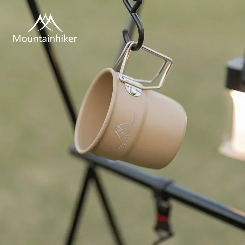 Camp Utensil Set - แก้วอลูมิเนียมสำหรับตั้งแคมป์ MOUNTAINHIKER แก้วพกพาสำหรับเดินป่า อุปกรณ์รับประทานอาหารสำหรับการเดินทาง อุปกรณ์ทำอาหารกลางแจ้ง อุปกรณ์ปิกนิกสำหรับแบ็คแพ็ค