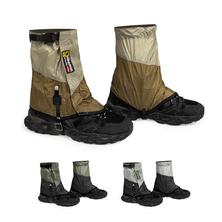 Outdoor Camping Hiking - ปลอกขาป้องกันน้ำหนักเบา 103 กรัม สำหรับกิจกรรมกลางแจ้ง ป้องกันหิมะและทราย ทำจากวัสดุ