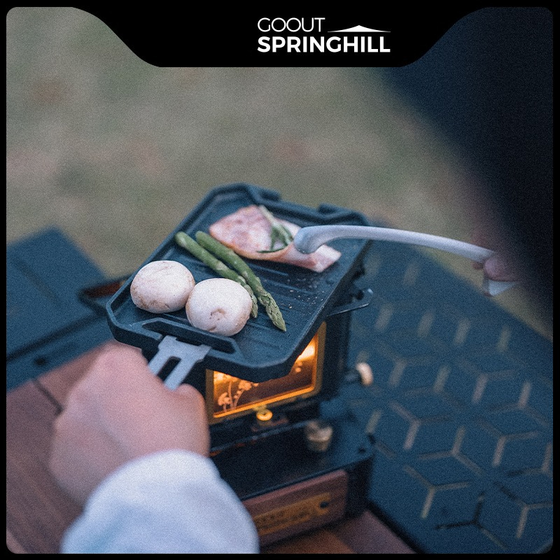 Outdoor Camping Oven - กระทะปิ้งย่างขนาดเล็ก COOUT SPRINGHILL สำหรับกิจกรรมกลางแจ้ง น้ำหนักเบา พกพาสะดวก