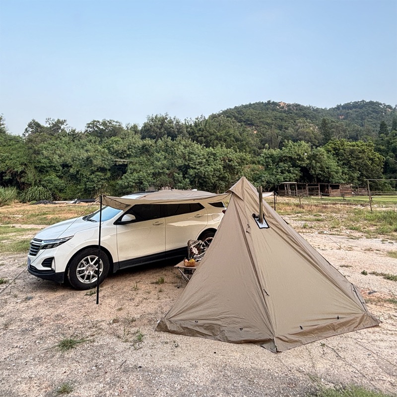 เต็นท์แคมป์ปิ้งทรงปิรามิด น้ำห - Outdoor Camping Solo บทวิจารณ์และราคา