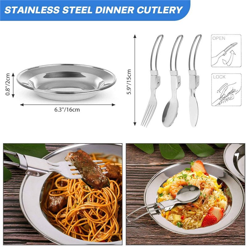 【ผู้ซื้อ】ชุดเครื่องครัวสำหรับต - Camp Cooking Set บทวิจารณ์และราคา