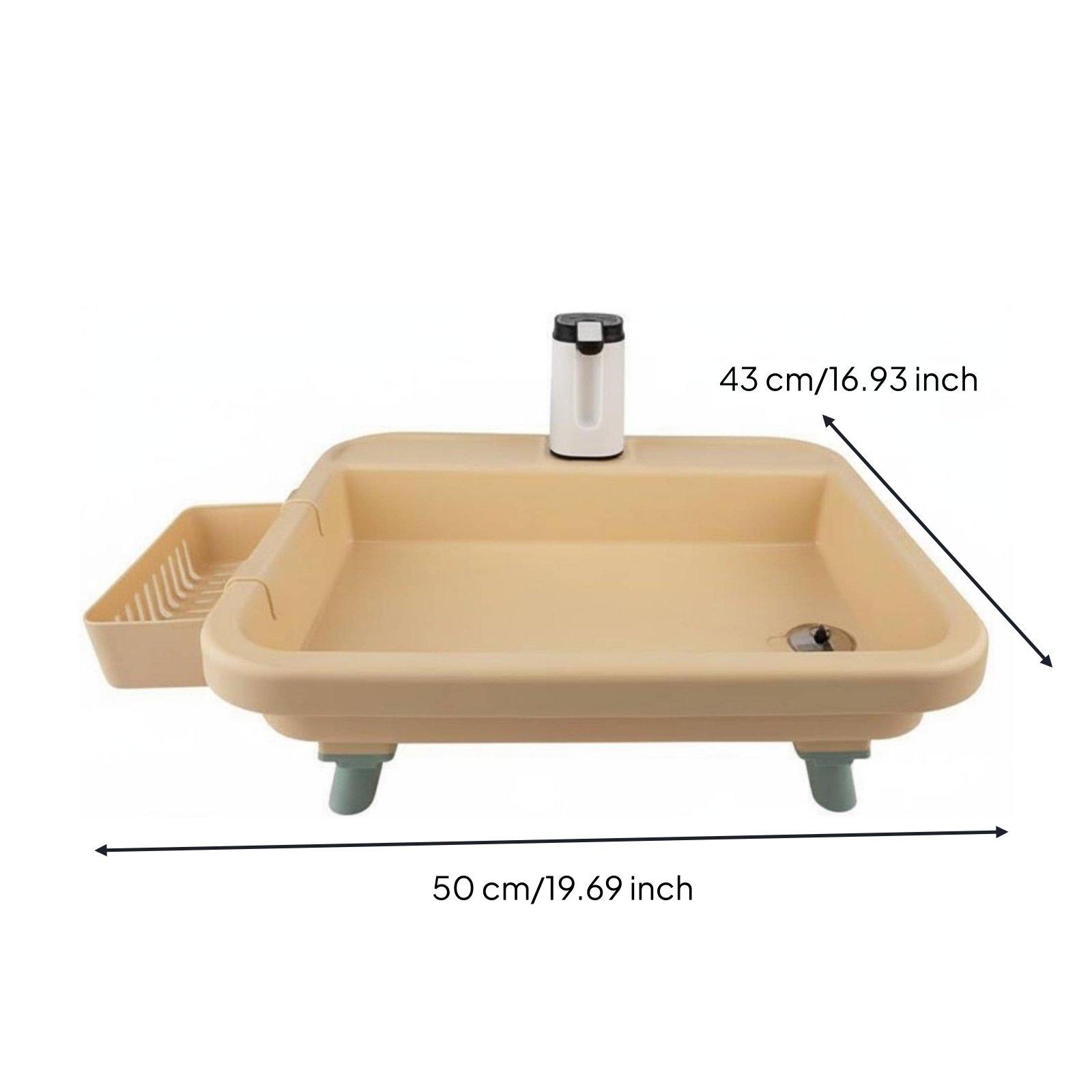 อ่างล้างมือแบบพกพาสำหรับการตั้ - Outdoor Camping บทวิจารณ์และราคา