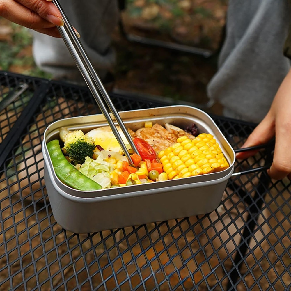 ชุดอุปกรณ์บนโต๊ะอาหารน้ำหนักเบ - Camp Cooking Set บทวิจารณ์และราคา