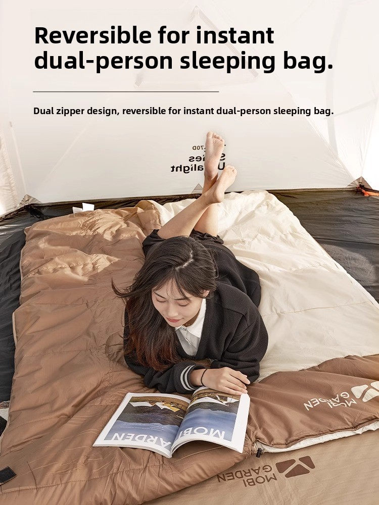 ถุงนอนแบบพกพา หนาพิเศษ ลายเมฆ  - Outdoor Camping Solo บทวิจารณ์และราคา