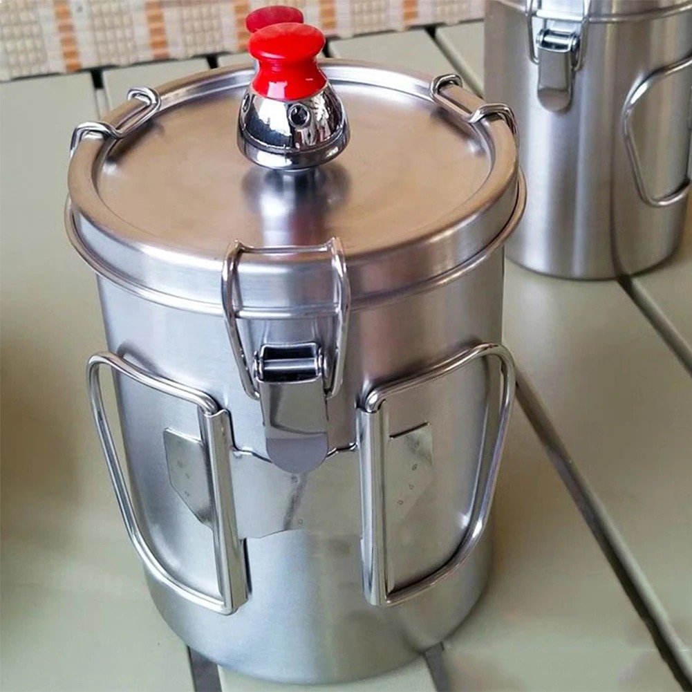 หม้ออัดแรงดันขนาดเล็กน้ำหนักเบ - Outdoor Camping Solo บทวิจารณ์และราคา