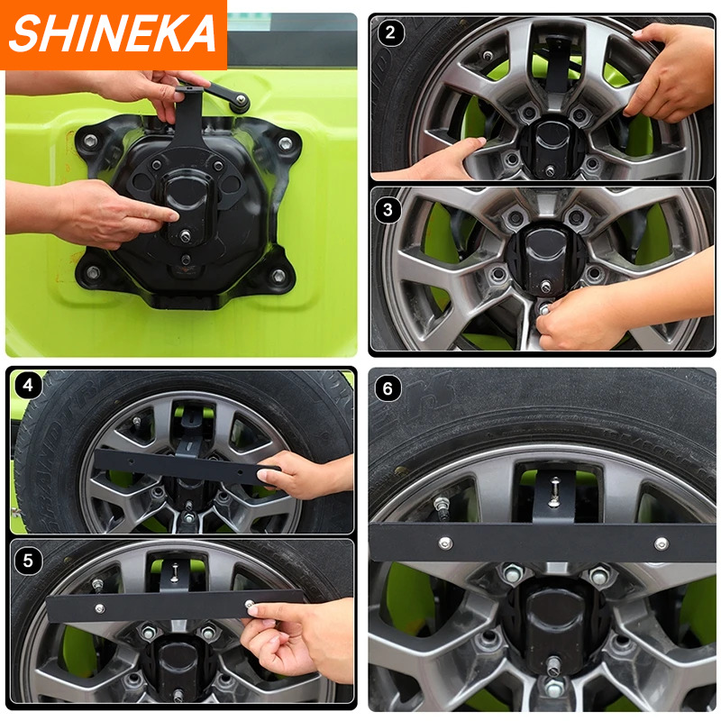 Shineka ชุดยึดป้ายทะเบียนรถอะไ - Outdoor Camping Jeep บทวิจารณ์และราคา