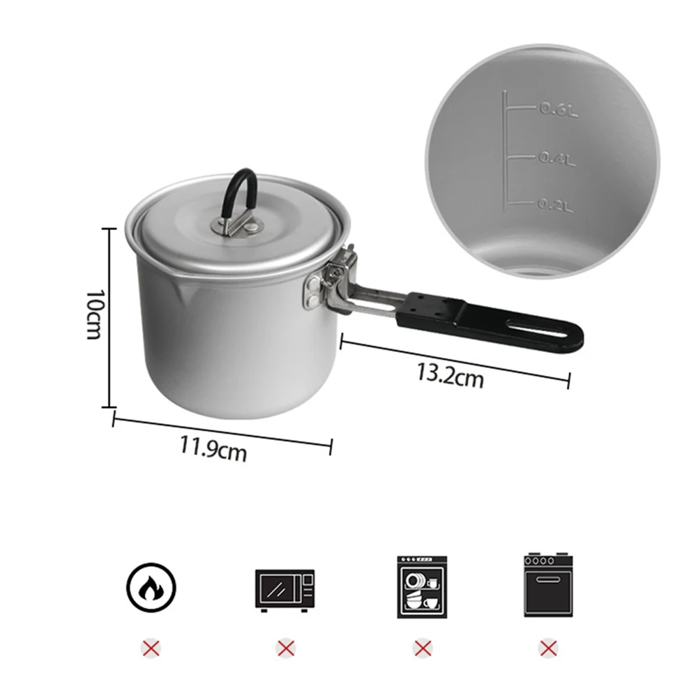 หม้อต้มนมขนาดเล็กแบบพกพา น้ำหน - Outdoor Camping Solo บทวิจารณ์และราคา