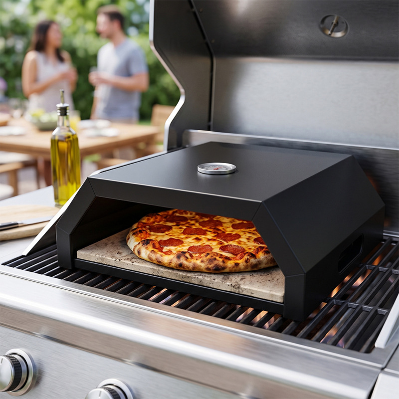 เตาอบพิซซ่าแบบพกพาขนาด 12 นิ้ว - Outdoor Camping Oven บทวิจารณ์และราคา