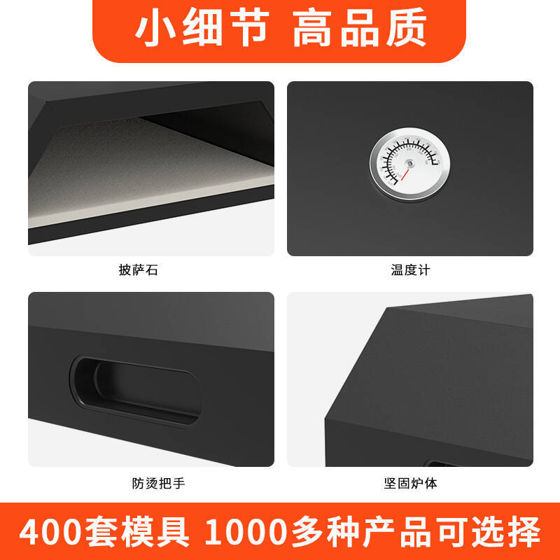 เตาอบพิซซ่าแบบพกพาขนาด 12 นิ้ว - Outdoor Camping Oven บทวิจารณ์และราคา