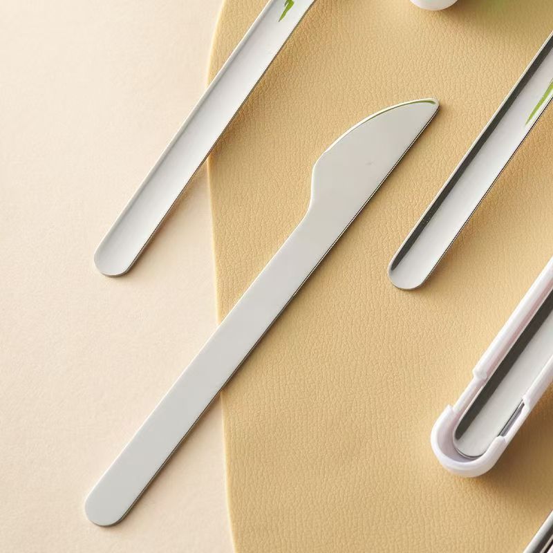 ชุดช้อนส้อมพกพาพร้อมกล่องเก็บข - Camp Utensil Set บทวิจารณ์และราคา