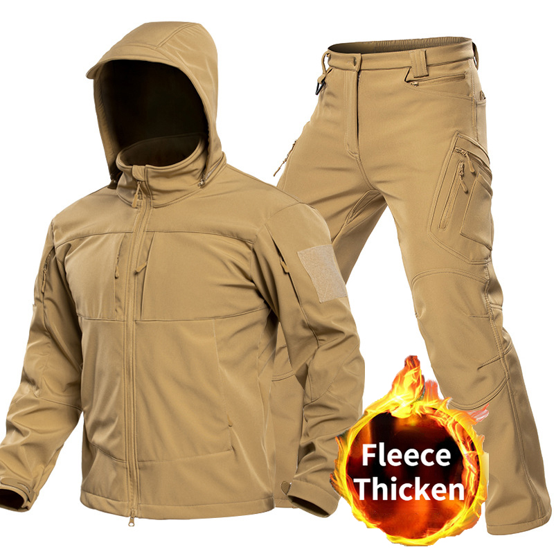 ชุดเสื้อผ้าซอฟต์เชลล์สำหรับผู้ - Outdoor Camping Hiking บทวิจารณ์และราคา