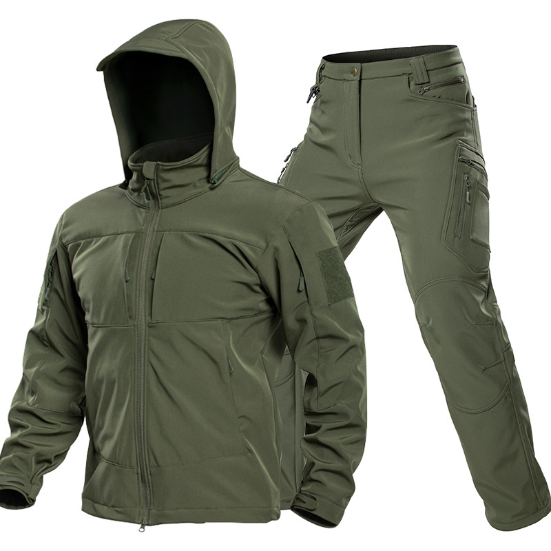 ชุดเสื้อผ้าซอฟต์เชลล์สำหรับผู้ - Outdoor Camping Hiking บทวิจารณ์และราคา