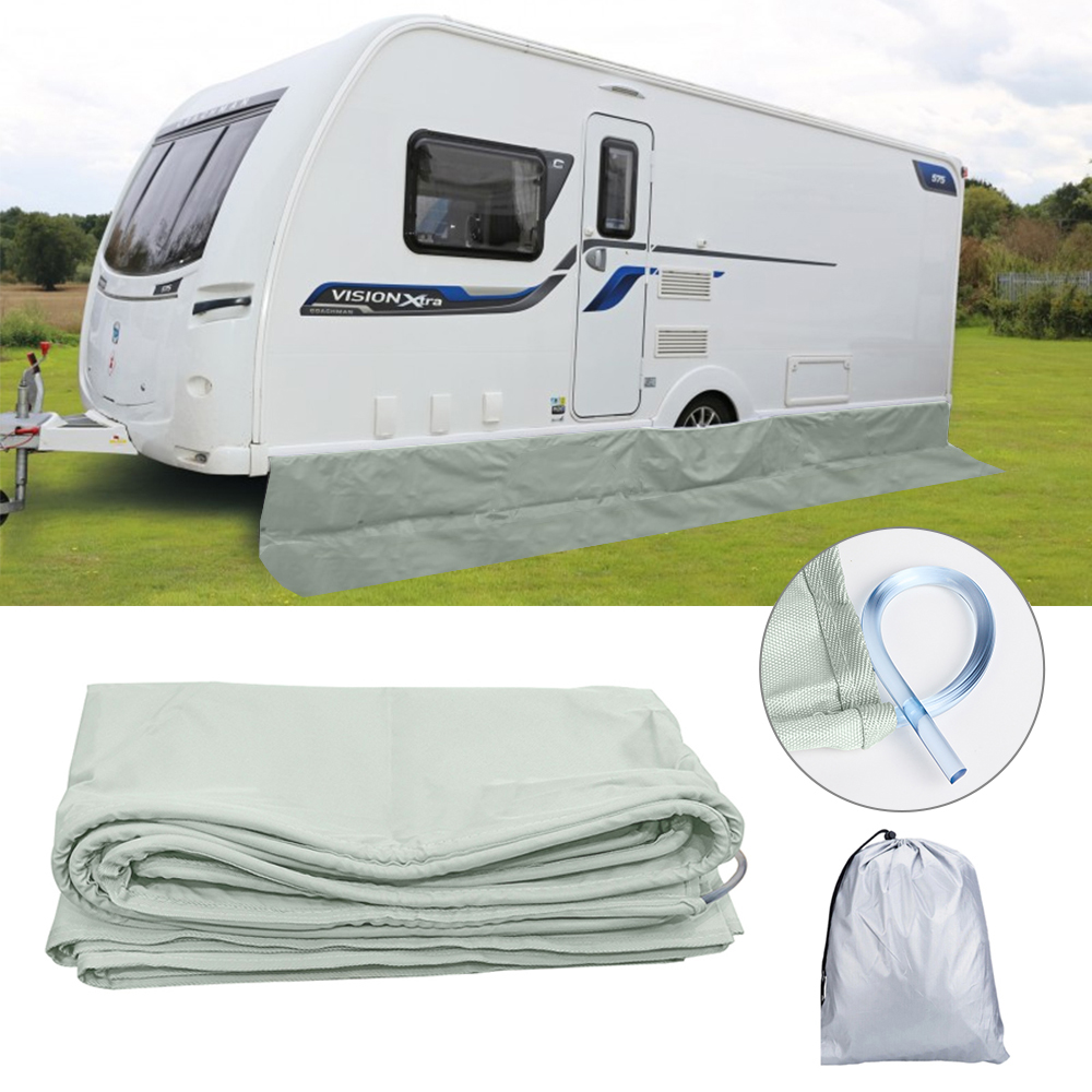 ผ้าคลุมกันลมกันฝุ่นสำหรับรถบ้า - Outdoor Camping บทวิจารณ์และราคา