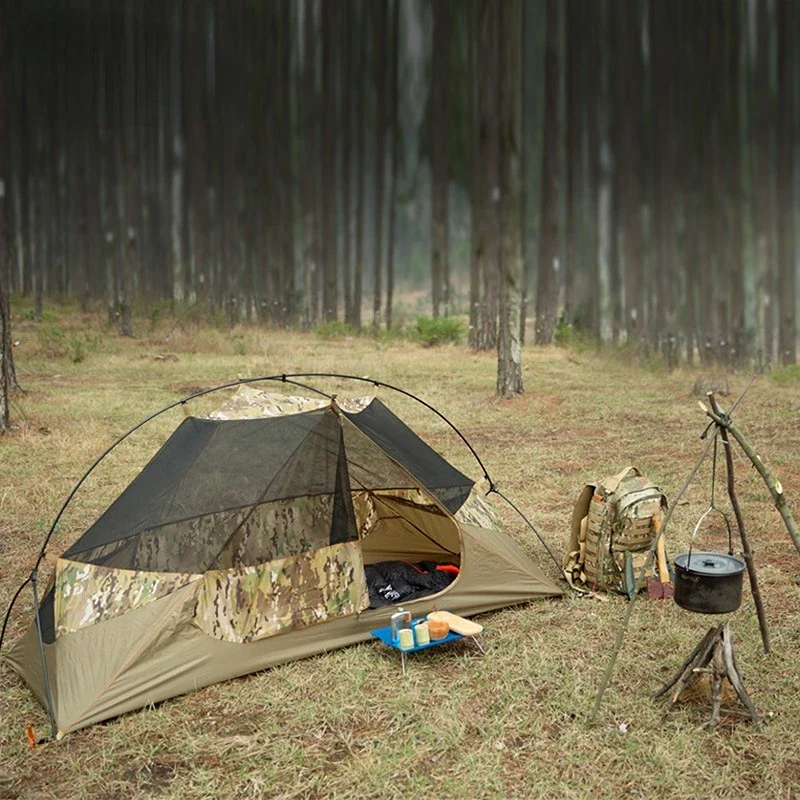 เต็นท์ยุทธวิธีสำหรับคนเดียว -  - Outdoor Camping Solo บทวิจารณ์และราคา