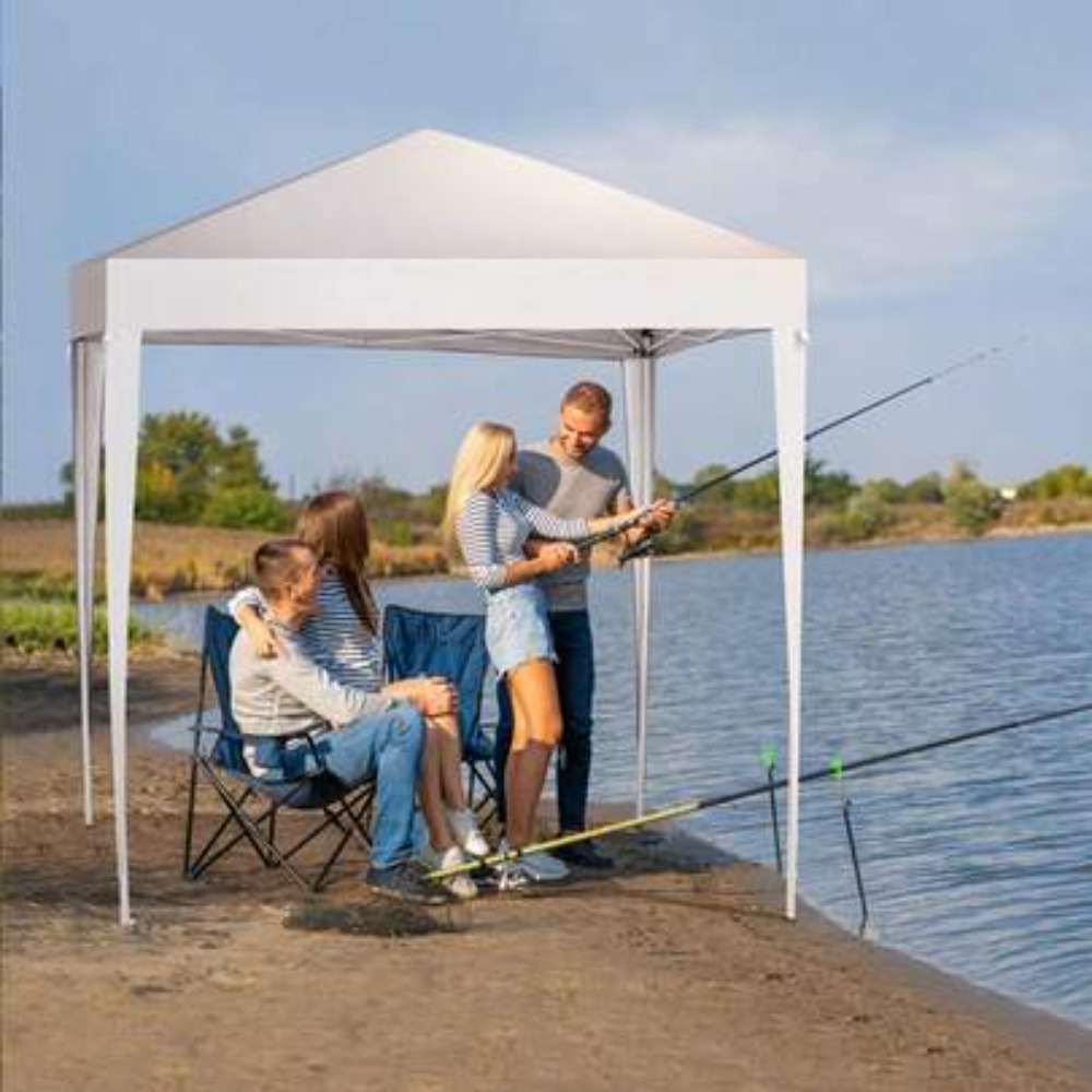 เต็นท์กันสาดแบบพับได้ ขนาด 6.5 - Outdoor Camping Gazebo บทวิจารณ์และราคา