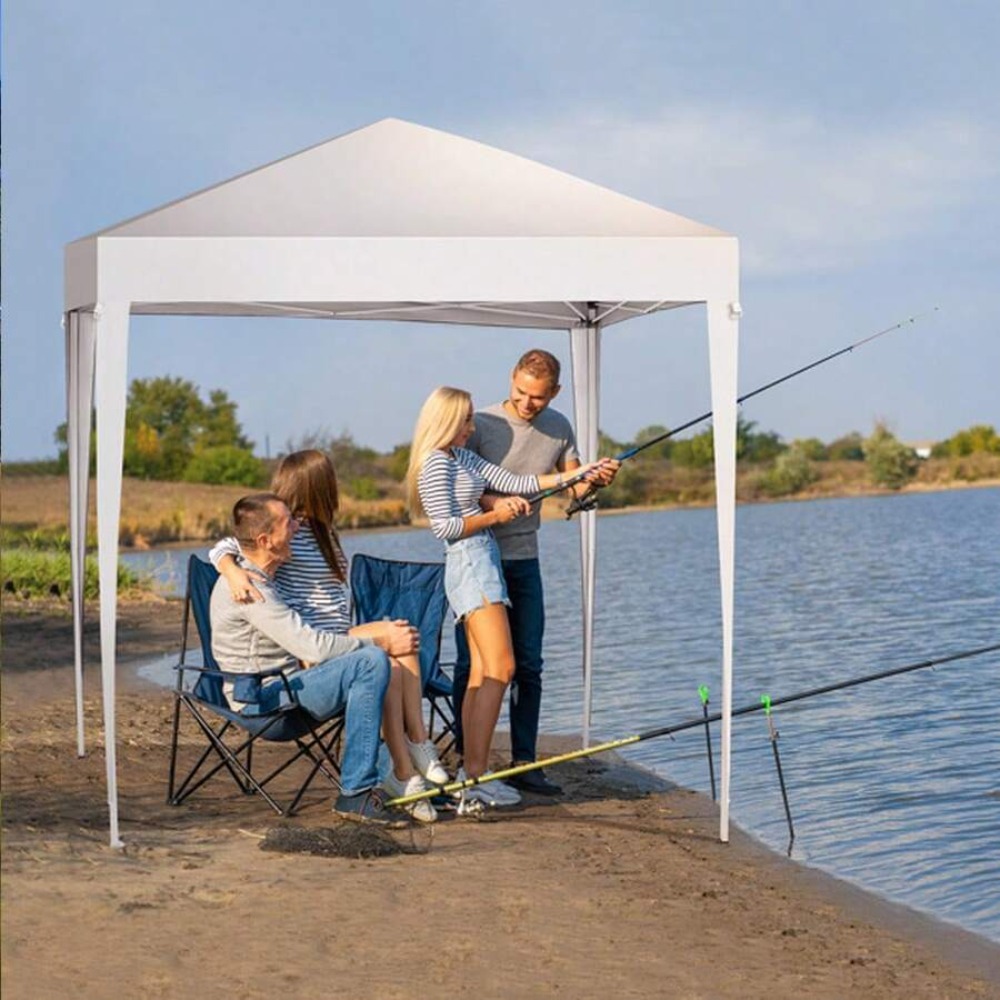 เต็นท์กันสาดแบบพับได้ ขนาด 6.5 - Outdoor Camping Gazebo บทวิจารณ์และราคา