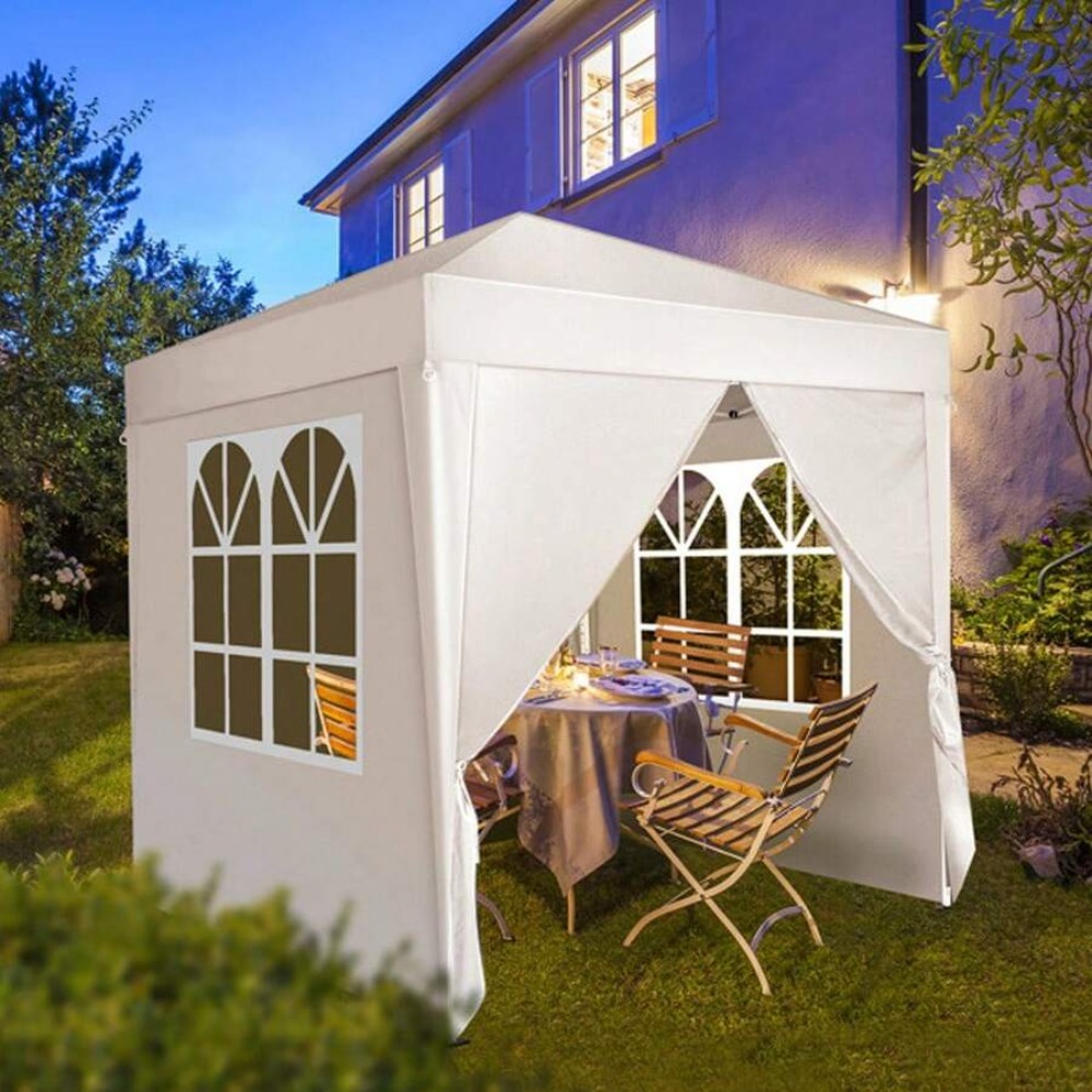 เต็นท์กันสาดแบบพับได้ ขนาด 6.5 - Outdoor Camping Gazebo บทวิจารณ์และราคา