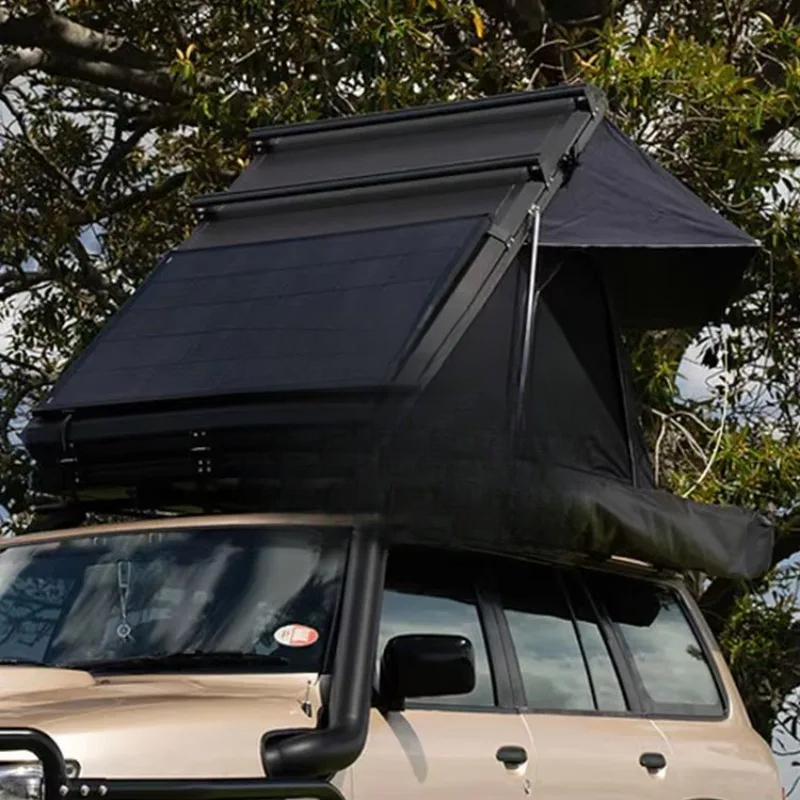 เต็นท์หลังคาแข็งทรงสามเหลี่ยมอ - Outdoor Camping Gazebo บทวิจารณ์และราคา