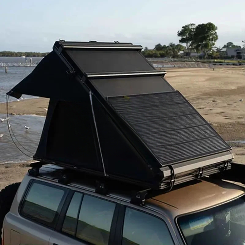 เต็นท์หลังคาแข็งทรงสามเหลี่ยมอ - Outdoor Camping Gazebo บทวิจารณ์และราคา