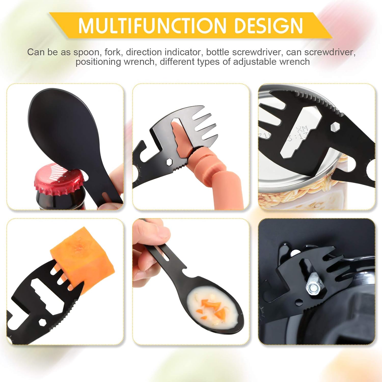 ชุดอุปกรณ์ตั้งแคมป์สแตนเลส อุป - Camp Utensil Set บทวิจารณ์และราคา