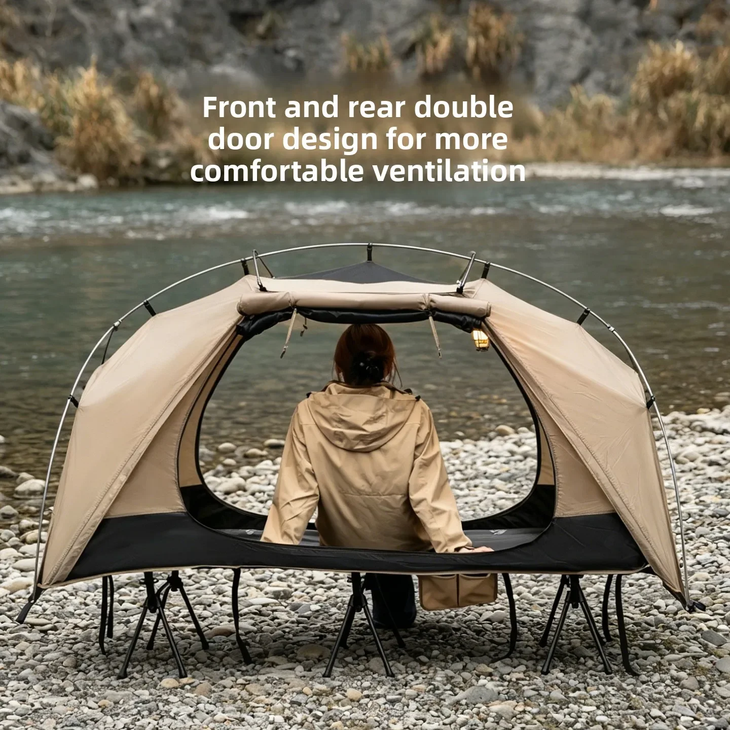 เต็นท์นอนกลางแจ้ง MOUNTAINHIKE - Outdoor Camping Gazebo บทวิจารณ์และราคา
