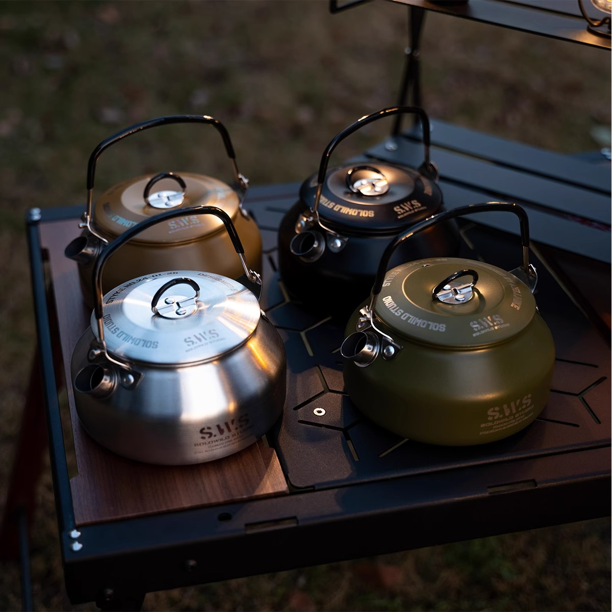 กาต้มน้ำกลางแจ้งขนาดเล็ก 0.8 ล - Outdoor Camping Solo บทวิจารณ์และราคา