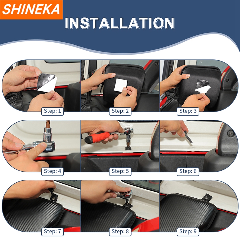 กล่องเก็บของข้างท้ายรถ SHINEKA - Outdoor Camping Jeep บทวิจารณ์และราคา