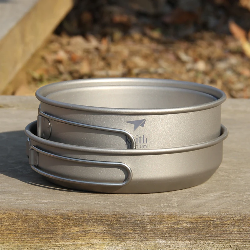 Keith 3PCS ไทเทเนียมเครื่องครั - Camp Utensil Set บทวิจารณ์และราคา