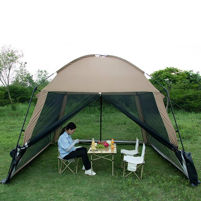 เต็นท์กันแดดพกพาสำหรับกลางแจ้ง - Outdoor Camping Gazebo บทวิจารณ์และราคา
