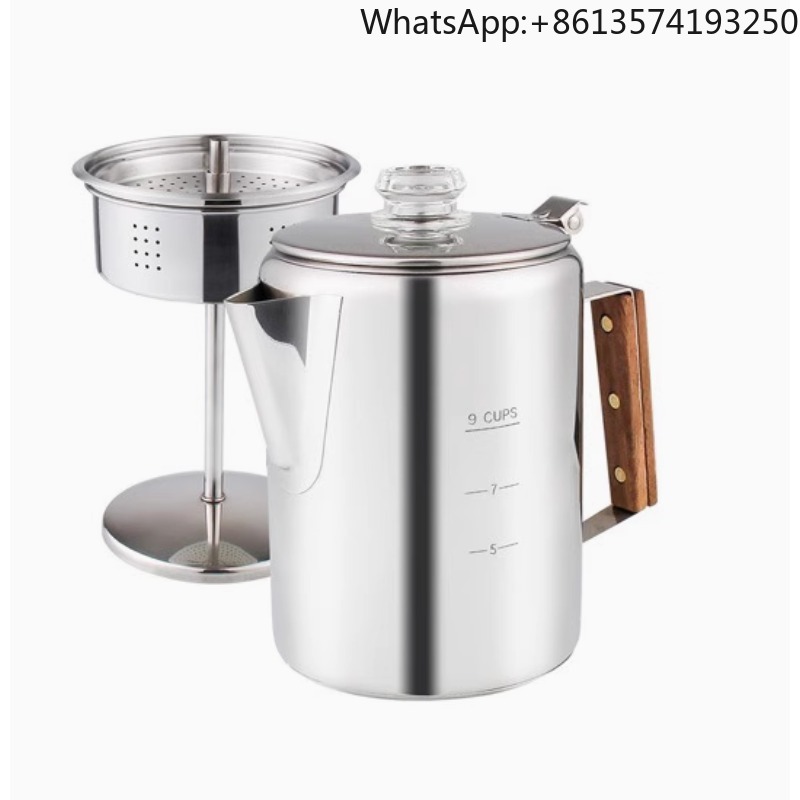 เครื่องชงกาแฟแบบใช้บนเตาแก๊สสำ - Camp Percolator Coffee บทวิจารณ์และราคา