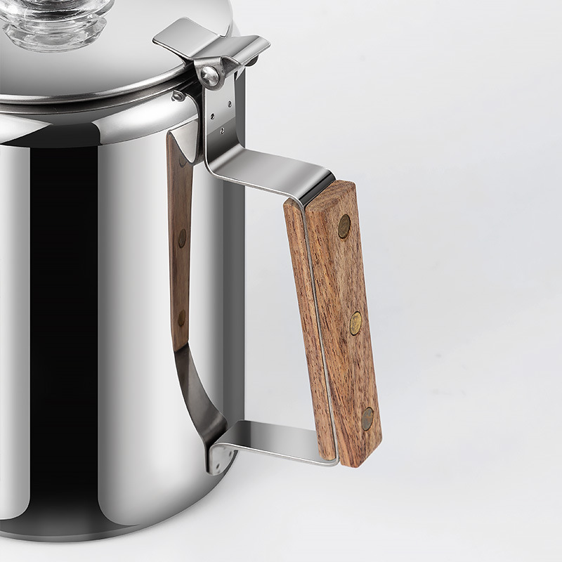 กาต้มน้ำสแตนเลสสำหรับตั้งแคมป์ - Camp Percolator Coffee บทวิจารณ์และราคา