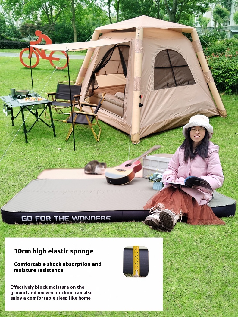 ที่นอนแคมป์ปิ้งแบบพองลมอัตโนมั - Outdoor Camping Gazebo บทวิจารณ์และราคา