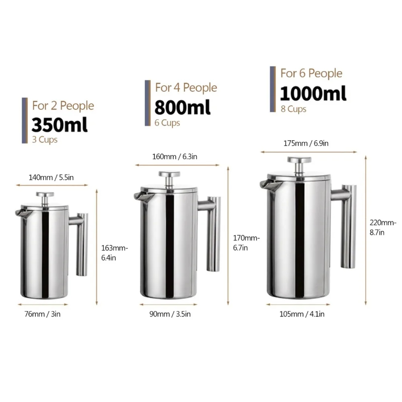กระบอกชงกาแฟแบบพกพา สแตนเลสสตี - Camp Percolator Coffee บทวิจารณ์และราคา