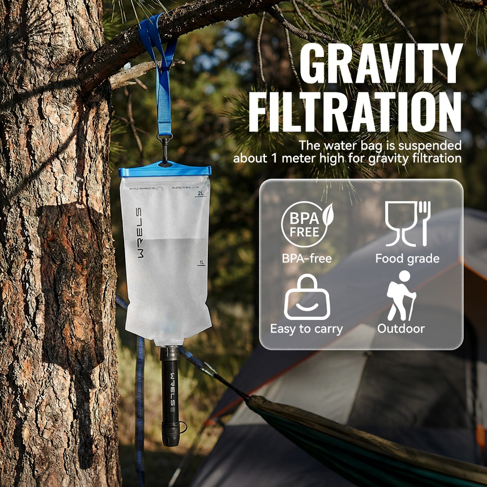 WRELS เครื่องกรองน้ำกลางแจ้งแบ - Outdoor Camping Direct บทวิจารณ์และราคา