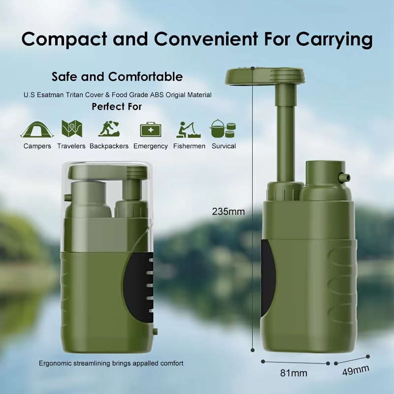 เครื่องกรองน้ำกลางแจ้ง ดื่มได้ - Outdoor Camping Direct บทวิจารณ์และราคา
