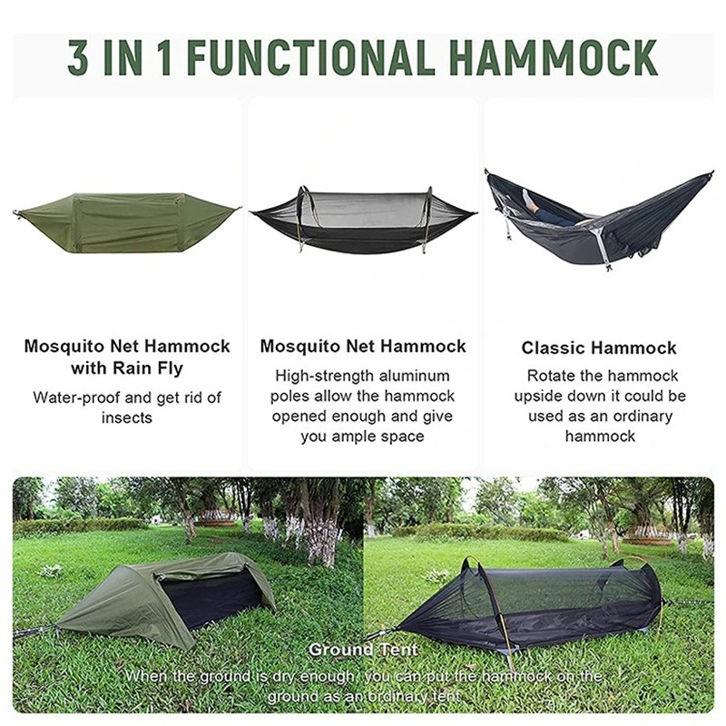 เปลมุ้งกันยุงแบบ 3-in-1 พร้อมผ - Outdoor Camping Solo บทวิจารณ์และราคา