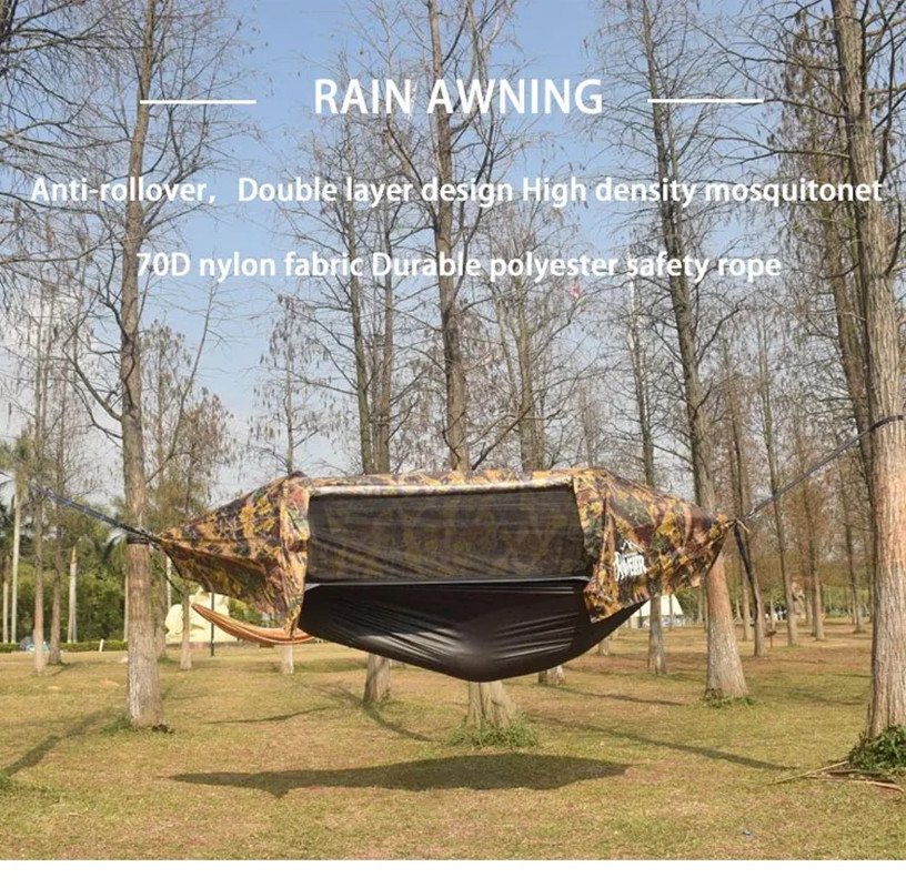 เปลมุ้งกันยุงแบบ 3-in-1 พร้อมผ - Outdoor Camping Solo บทวิจารณ์และราคา