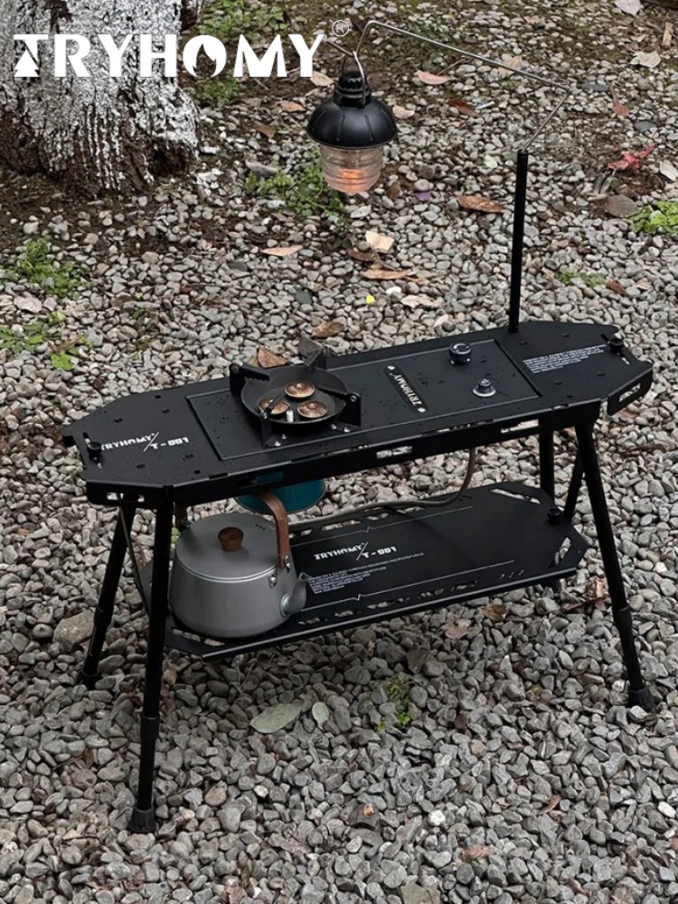 Tryhomy กลางแจ้ง 0.5 หน่วยโต๊ะ - Outdoor Camping Solo บทวิจารณ์และราคา