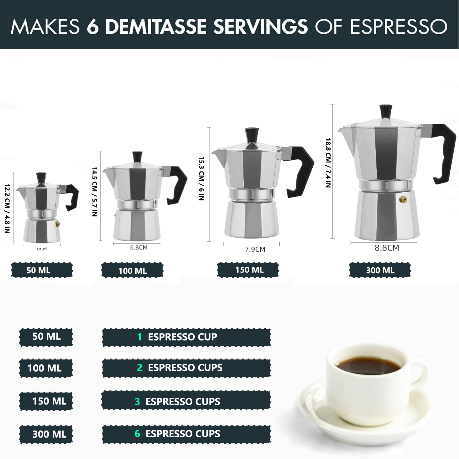 หม้อต้มกาแฟโมก้าอะลูมิเนียมแบบ - Outdoor Camping Items บทวิจารณ์และราคา