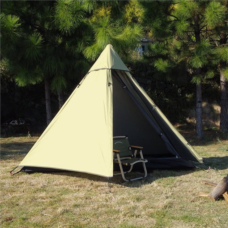 เต็นท์พีระมิดแบบพกพา เต็นท์เดี - Outdoor Camping Solo บทวิจารณ์และราคา