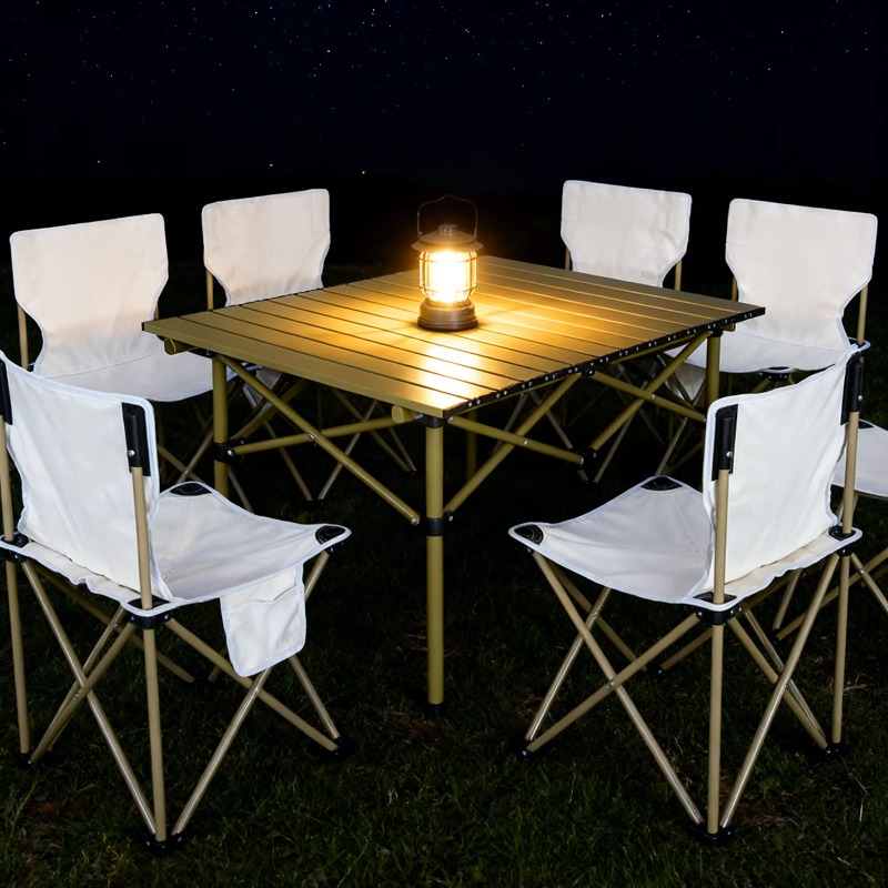 ชุดโต๊ะและเก้าอี้อลูมิเนียมอัล - Quality Outdoor Camping Chairs บทวิจารณ์และราคา