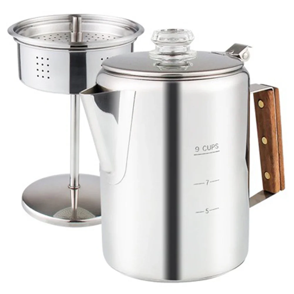 เครื่องชงกาแฟ 9 ถ้วย สำหรับตั้ - Camp Percolator Coffee บทวิจารณ์และราคา