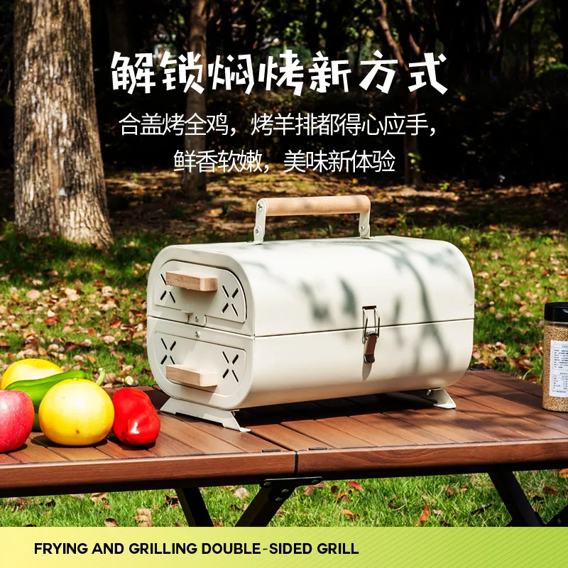 เตาบาร์บีคิว เตาย่างในครัวเรือ - Outdoor Camping Oven บทวิจารณ์และราคา