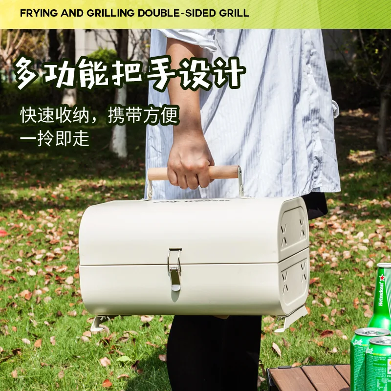 เตาบาร์บีคิว เตาย่างในครัวเรือ - Outdoor Camping Oven บทวิจารณ์และราคา