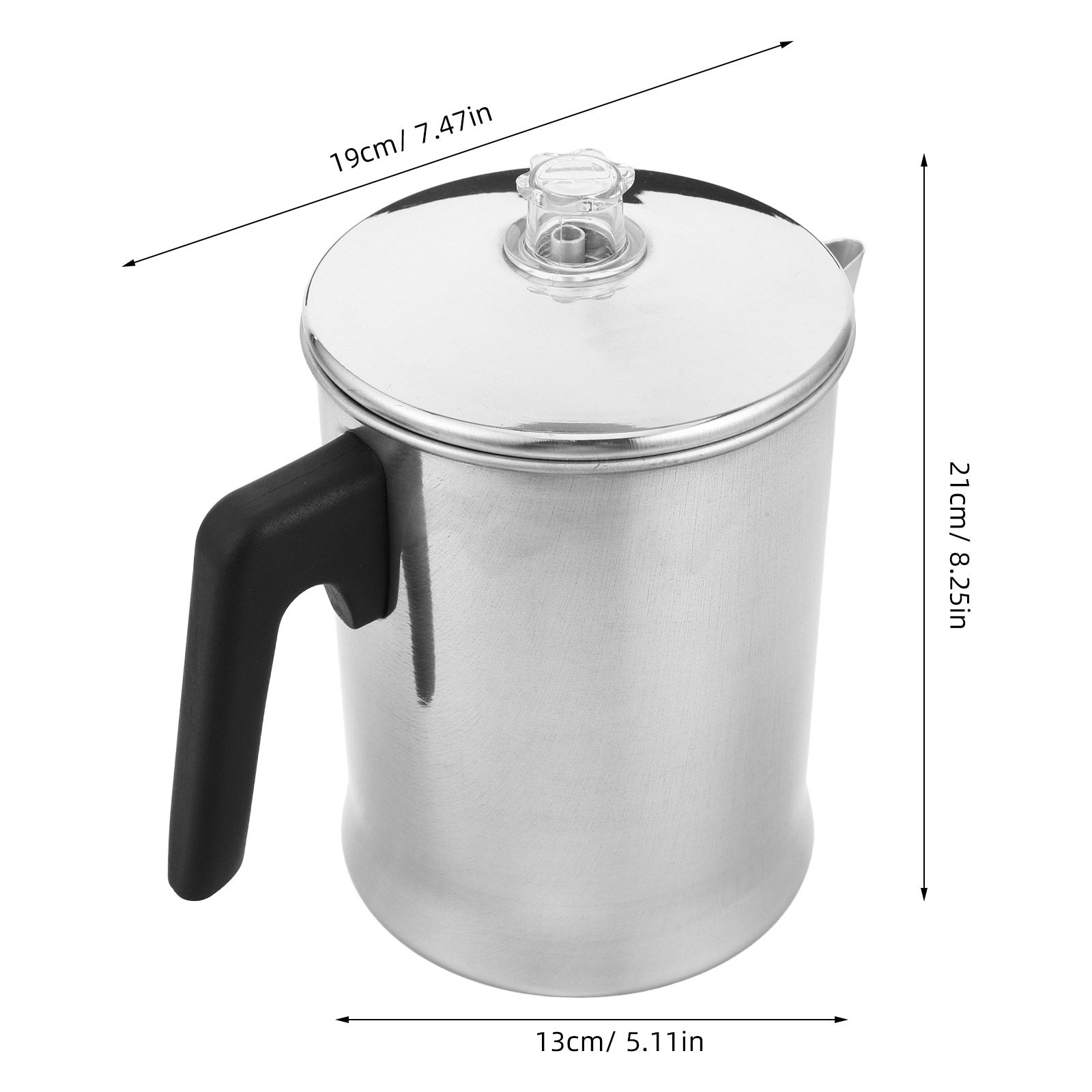 หม้อต้มกาแฟอะลูมิเนียม 1.8 ลิต - Camp Percolator Coffee บทวิจารณ์และราคา