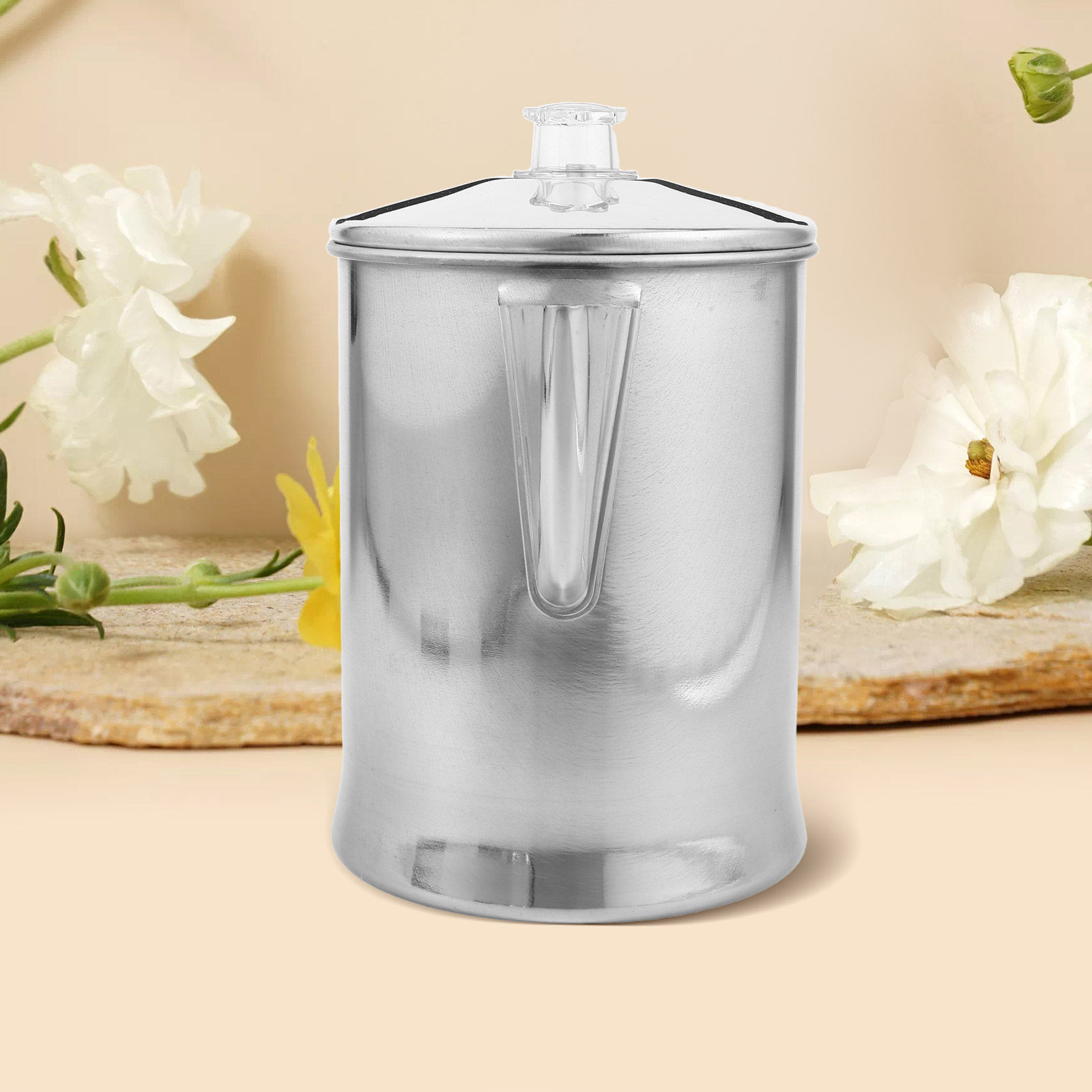 หม้อต้มกาแฟอะลูมิเนียม 1.8 ลิต - Camp Percolator Coffee บทวิจารณ์และราคา