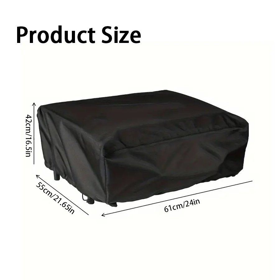 ฝาครอบป้องกันเตาอบสีดำ 1 ชิ้นพ - Outdoor Camping Oven บทวิจารณ์และราคา