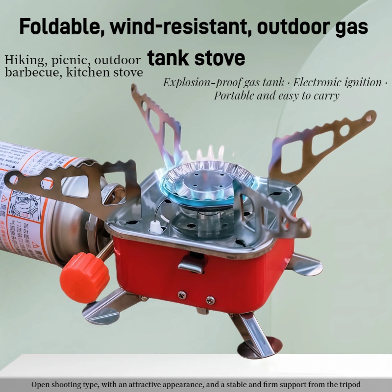 เตาแก๊สพกพาแบบพับได้สำหรับตั้ง - Outdoor Gas Camping Oven บทวิจารณ์และราคา