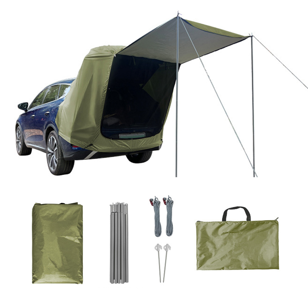 เต็นท์กลางแจ้งรถด้านหลังเต็นท์ - Outdoor Camping Gazebo บทวิจารณ์และราคา
